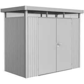 Biohort HighLine H1 2,75 x 1,55 m silber-metallic Doppeltür