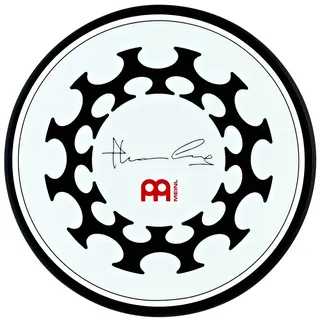 Meinl Cymbals Thomas Lang Drum Practice Pad 6 Zoll (15,24cm) Schlagzeug Übungspad – Medium Rebound, Natürliches Spielgefühl – Schlagzeug Zubehör, Weiß (MPP-6-TL)
