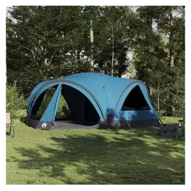 vidaXL Familienzelt 10 Personen Blau/Grau