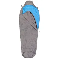 Cocoon Mountain Wanderer Schlafsack - Volcano Grey / Light Blue - Lang