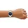 Fossil Quarzuhr FOSSIL "Scarlette", edelstahlfarben, blau, Armbanduhren, Damen, Quarzuhr, Armbanduhr, Damenuhr, Edelstahlarmband, analog, Tag, Wochentag