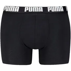 Puma Basic Boxershorts Schwarz/Blau/Grau L 6er Pack