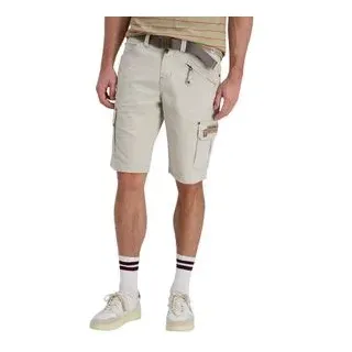 TIMEZONE Herren Cargo Bermuda Shorts REGULAR RYKERTZ SHORT Mid Waist Regular Fit Regular Fit T2 40051.1202-25-08692 Grau W 38