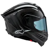 Alpinestars Supertech R10 Solid Integralhelm Schwarz XL