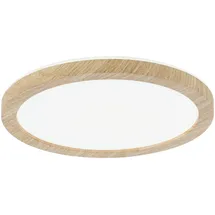 Paulmann Atria Shine 1 rund Holzoptik