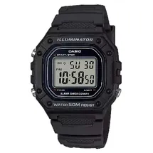 Casio W-218h-1avef Uhr Black One Size