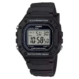 Casio W-218h-1avef Uhr Black One Size