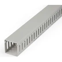 Startech "StarTech.com Open Slot Cable Management Raceway with Cover, 2\"\"(50mm)W x 2\"\"(50mm)H, 6.5ft(2m) length, 1/4\"\"(8mm) Slots,
