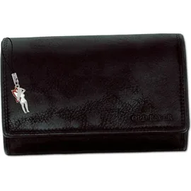 SilberDream Old River Geldbörse Kellnerbörse Damen Portemonnaie schwarz