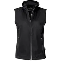 Hakro Damen Light-Softshellweste Sarina schwarz, XS