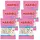 marshmellow Haribo Chamallows Minis mit Vanille Geschmack 200g 6er Pack