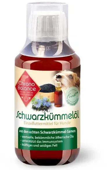 ChronoBalance Schwarzkümmelöl für Hunde Öl 250 ml