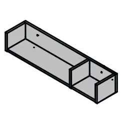 Röhr Bush Clip Wandboard