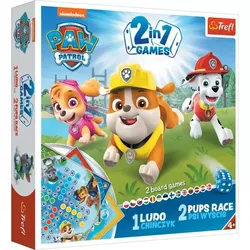 Paw Patrol: Mensch ärgere dich nicht und Schlangen und Leitern - Brettspiele.