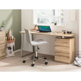 vogl möbelfabrik Schreibtisch »Erik«, mit Schweizer Kante, teilmassiv, Breite 150 cm, Made in Germany