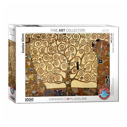 EUROGRAPHICS Puzzle »Lebensbaum von Gustav Klimt«, 1000 Puzzleteile bunt
