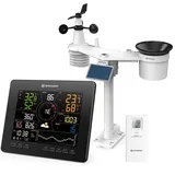 Bresser 4CAST MD 7in1 Solar Funktemperaturstation Digital schwarz (7003800)
