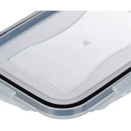 Relaxdays Vorratsdosen mit Deckel, - transparent