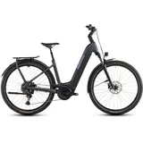 Cube Kathmandu Hybrid ONE 800 28 Zoll RH 58 cm Easy Entry metallicgrey ́n ́grey