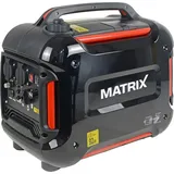 Matrix PG 2000i-2 Benzin Notstromaggregat Inverter Stromerzeuger Stromgenerator tragbar, 4-takt, 2x230V, leise 59 dB(A) Digitaler Generator