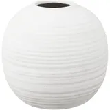 House Nordic Große Bodenvase Weiß, 30 cm, Höhe 28,5 cm