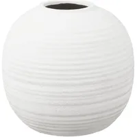 House Nordic Große Bodenvase Weiß, 30 cm, Höhe 28,5 cm
