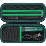 co2CREA Hart Tragbare Schutzhülle Etui Tasche für Bosch Akku Heißklebestift Gluey, Tragetasche kompatibel USB Ladegerät und Kabel, Mini Glue Sticks,Nur Tasche