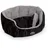 Komfortbett Ceno oval 66 x 57 cm schwarz/grau