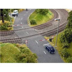 NOCH 14307 H0 - H0 - Bahnschranken mit Andreaskreuzen