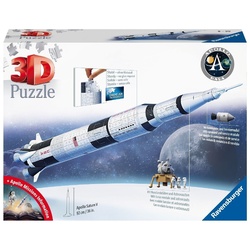 Ravensburger Puzzle Ravensburger 3D Puzzle 11545 - Apollo Saturn V Rakete - zum..., Puzzleteile