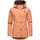 Ragwear leichte Damen Übergangsjacke mit Kapuze Margge Shell YOUMODO Peach Gr. XS (34), orange (pfirsich), Obermaterial: 100% Polyester.