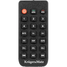 Krüger&Matz Kruger&Matz 1 DIN Bluetooth Autoradio USB AUX PILOT microSD