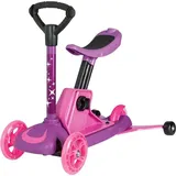 Playtive 4-in-1 Tri-Scooter Rosa