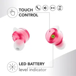 Cellular Line Music & Sound Flow Kopfhörer pink