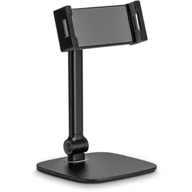 InLine Tablet Tischhalterung mit Standfuß, bis 12,9", schwarz,