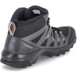 Salomon X Braze Mid GTX Herren Black/Phantom/Vintage Khaki 40