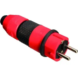 SCHUKOultra II Stecker rot/schwarz - rot