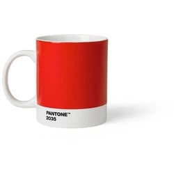 PANTONE Kaffeeservice, Porzellan Kaffeebecher, 375ml rot