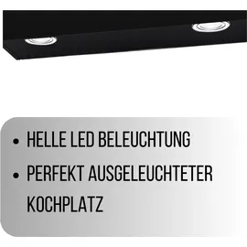 Yuna NAVA Wandhaube 60 cm Schwarz