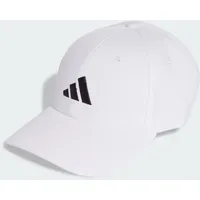 Adidas Unisex Baseball Cap Cotton New Logo White/Black, XS