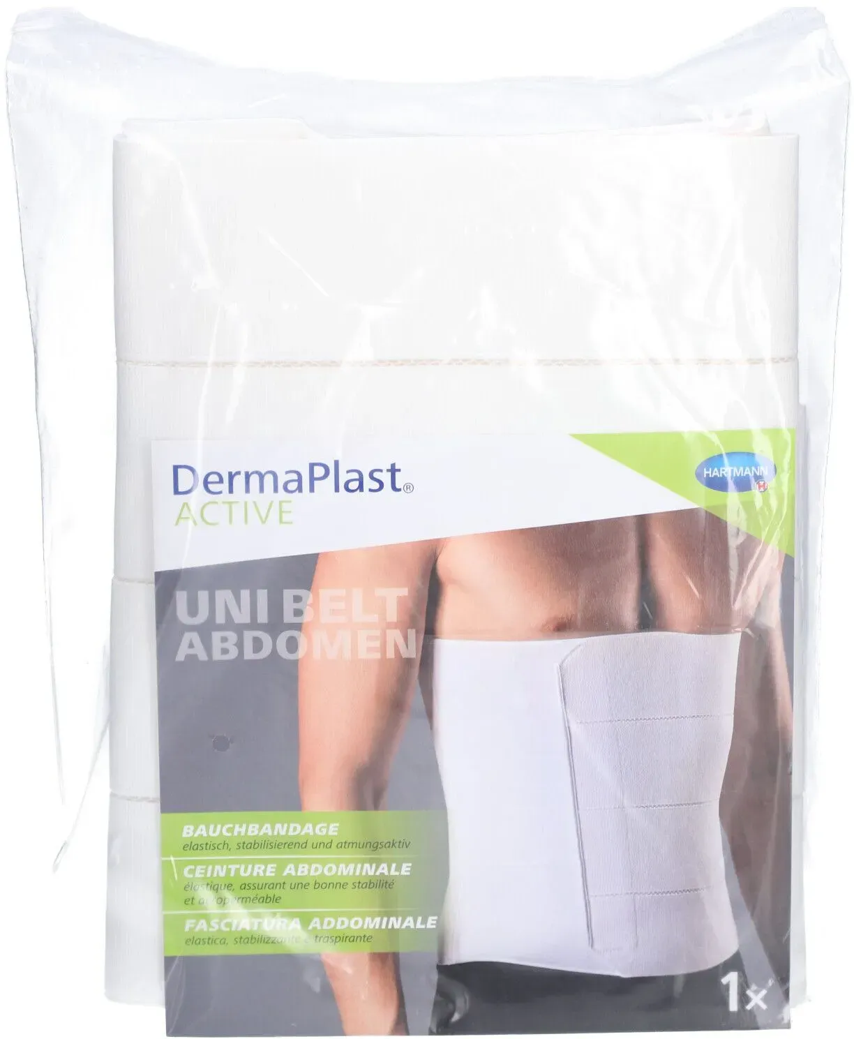 Hartmann Dermaplast® Active Unibelt Abdomen Ceinture abdominale Taille 2 85-110 cm groß