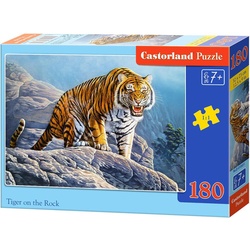 Castorland Tiger on the Rock, Puzzle 180 Teile