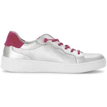 Gabor Sneaker Low Silber/Pink Damen 39