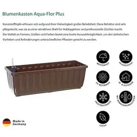 Dehner Aqua-Flor Plus 78,5 x 22 x 19 cm Braun