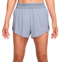 Nike Damen AeroSwift ADV-Laufshorts mit Dri-Fit-Technologie grau