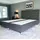 IHG Boxspringbett MANILA anthrazit 180x200 cm ohne Matratze, & Topper