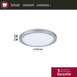 Paulmann LED Panel Atria Shine 71269 7,6 W IP44 3000-6500K 1 St.