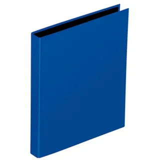 A4 Basic, 4-Ring-Mechanik, blau,