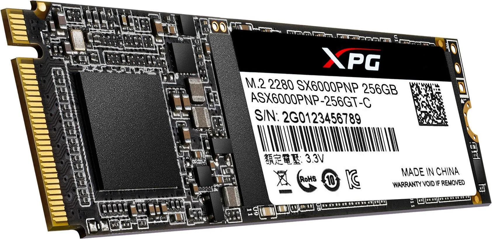 Adata XPG SX6000 Pro (256 GB, M.2 2280), SSD