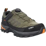 CMP Freizeitschuhe 3Q14827-55ES Rigel Low Oliv/schwarz, 46 - 46 EU